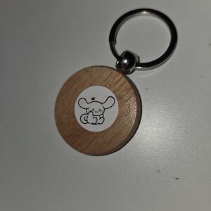 Wooden Pet Keychain with Customize Hello Kitty Design I Made .